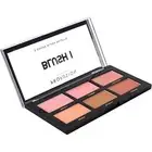 Profusion Cosmetics The Go Palette - Blush I Long Lasting 6 Colours Face Blus...