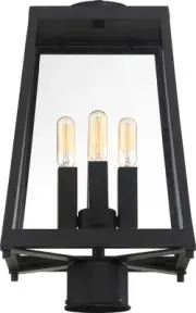 Nuvo Lighting 60/6585 Halifax 4 Light 16" Tall Outdoor Single - Black