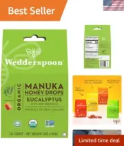 Natural Eucalyptus & Manuka Honey Cough Drops - Immune Support in Every Drop