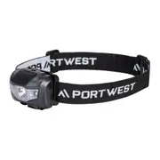 Portwest PA71 USB Rechargeable COB LED Head Torch Light Tilt Headlight Headlamp Super Bright 50m