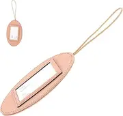 FUNOMOCYA Travel Luggage Tag Card Holder Metal Badge Holder Easy to Identify Your Baggage