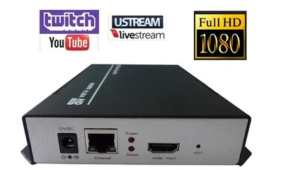 HDMI Streaming Encoder for Youtube Twitch Facebook Live Broadcast IP Video