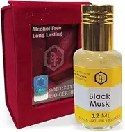Generic Black Musk Attar 12ml With Precious Gift Pack|Best Attar For Man|Long Lasting Attar|Ittar|Attar|Perfume|Fragrance Oil|