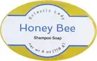 Honey Bee Shampoo Soap Bar By Eclectic Lady, 4 oz Bar