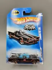 Hot Wheels 2009 Faster Than Ever Series Black 1966 TV Series Batmobile