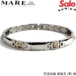 【MARE-316L白鋼】系列：巴洛克風 黃鋯石 (窄) 款