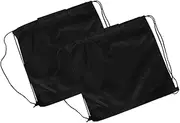ULTECHNOVO 2sets Helmet Storage Bag Drawstring Motorcycle Helmet Bag Oxford Fabric Travel Backpack 2pcs*2