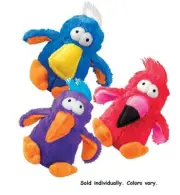 Dog Toys DoDo Birds Fun Soft Cuddly Plush Loud Two Squeakers Assorted Colors 1pc