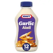 Kraft Garlic Aioli 12 Fl Oz Bottle