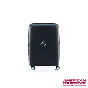 【AMERICAN TOURISTER 美國旅行者】24吋SQUASEM可擴充防盜拉鍊PP避震輪行李箱(多色可選)