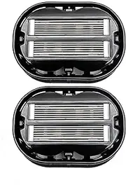 2X Classic Omnishaver - Black - The Fastest Way to Shave Head, Legs, Arms, Body | an Alternative to Disposable Shaving Razors Self Cleans & Strops During Use with Durable Blade | Bald Shaver for Men
