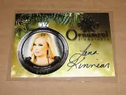 2015 Benchwarmer LANA KINNEAR Holiday ORNAMENT Auto PLAYBOY Wrestling IRON MAN