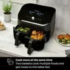 The Instant Pot 8 Quart Vortex Plus 2-Basket Air Fryer Oven - stove- microwave