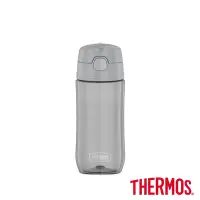 在飛比找Yahoo奇摩購物中心優惠-【THERMOS膳魔師】彈蓋輕水瓶470ml-灰色(GP40