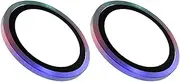 BQLQBQLQ Camera Lens Screen Protector for Samsung Tab S10 Ultra,Scratch-Resistant Screen Protector, 2pcs Shockproof Metal Ring Cover Film for Samsung Tab S10 Ultra