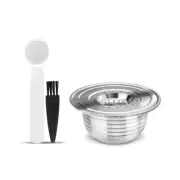 For BIALETTI Reusable Coffee Capsules Stainless Steel Filter Capsule Shells Pods