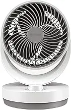 Fan USB Powered Mini Fan Desktop Small But Powerful Personal Fan 3 Speed Strong Wind Powered Fast Air Circulation Fan for Men Women Office