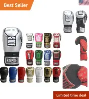 Ventilated Apex Flash Boxing Gloves - 16 oz Synthetic Leather Sparring Gear