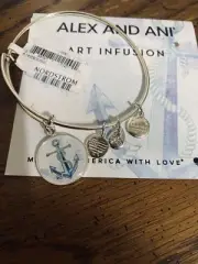 Alex And Ani Anchor Bracelet