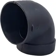 Pipe Vent Connector, 2 Way Right Angle PVC Pipe Fittings - Elbow PVC Pipe Fittings, 75mm Air Duct Pipe Elbow Outlet Connector Air Parking Heater