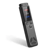 32GB Digital Voice Recorder for Lectures Meetings, Audio Recorder with Playback, Password, Variable Speed, Tape Recorder USB Charge, MP3