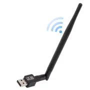 Wireless USB WiFi Adapter Dongle LAN 802.11/b/g/n 2.4Ghz Laptop PC TV