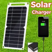 6W Solar Panel USB Solar Cell Outdoor Hike Battery System Solar Panel Kit5489
