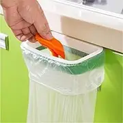 SPENDEAL Hanging Trash Garbage Bag Holder Door Back Style Stand Trash Garbage Bags Storage Rack for Kitchen Cupboard,RV