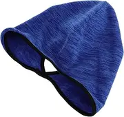 [Beavorty] Warm Hat for Women Thermal Ear Protective Cycling Cap Windproof and Breathable Cap Blue