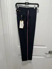 Thom Browne Womens Classic Backstrap Trouser W/ RWB Selvedge Wool Sz 42 (M)