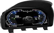 GVQXT 12.3" Digital Dash Instrument Cluster for BMW 5 6 7 Series X3 X4 X5 X6 F01 F07 F10 F15 F16 F18 F25 F26 Digital Cluster Instrument Speedometer Replacement Without HUD