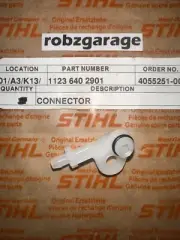 NEW OEM STIHL OIL PUMP CONNECTOR 1123-640-2901 021 023 025 MS210 MS230 MS250 B23