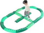 Kids Indoor and Outdoor Balance Beam, 20pc Balance Stepping Stones, Non-Slip Balance Blocks, Promote Agility, Strength, Active Play, Stackable/7643 (Color : OneColor)