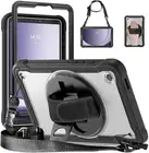 Samsung Galaxy Tab A9 Case 8.7 Inch with Screen Protector & Kickstand, Heavy