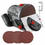 Ozito 125mm 140W Mini Bench Disc Sander Shape Timber, Plastic And Soft Metals