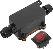 AUTSUPPL Outdoor Start Stops Switch Waterproof Design 12v-24v Inline Cord Switch for Applications