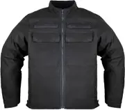 Icon Mototanker, textile jacket , color: Black , size: L