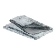 Snooza Calming Cuddler Reversible Plush Dog Blanket Silver Fox Small
