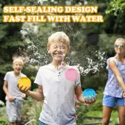 12Pcs Silicone Water Balloons Reusable Quick Fill Water Balloons Soft