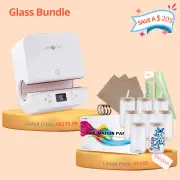HTVRONT Auto Tumbler Heat Press Machine With Free LuckyBox- Sublimation Tumbler Heat Press,for Tumbler,Mug,Glass,Cup&Bottle 10-30oz, Machine Option / Machine&Glasses Bundle