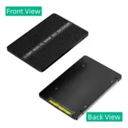 PCIE3.0 M.2 NGFF NVMe SSD to U.2 Enclosure SFF-8639 Adapter Card 2.5" AL Case
