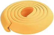 Edge Corner Protector Baby Proofing Children's Anti-Collision Strip Set Thick Table Bumper Guard for Table Fireplace Countertop (Yellow)