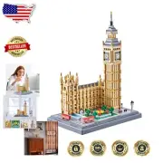 Detailed 6473-Piece Big Ben Building Blocks Set for Architecture Lovers 14+