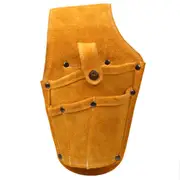 Cowhide Drill Holster Waist Tool Bag Electric Waist Belt Tool Pouch Bag with Belt for Power Drill Electric Screwdriver