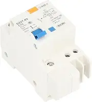 Hyuduo C10 10A Miniature Circuit Breaker,Mini MCB Isolator 400V 30mA Low Voltage with Switch 6000A High Segment Capability, for Lighting in Office and Residential Buildings