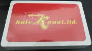 HALE KAUAI, LTD playing cards NEW Hawaii Real Estate RENTING Poker PACIFIC Surf
