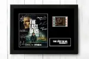 The Last of Us Season 2 35mm Film cell display New Cast signed Memorabilia + COA