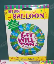 Get Well Soon Helium Balloon