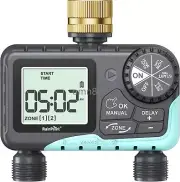 Water Timer for Garden Hose Sprinkler Brass Swivel Irrigation Controller System