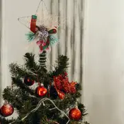 Christmas Tree Top Star Goldendoodle Ornament Outdoor Decoration